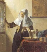 Jan Vermeer Vrouw met waterkan (mk26) Germany oil painting artist